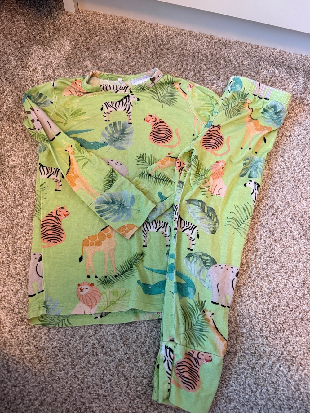 Posh Peanut Safari Animals Bamboo Pajamas